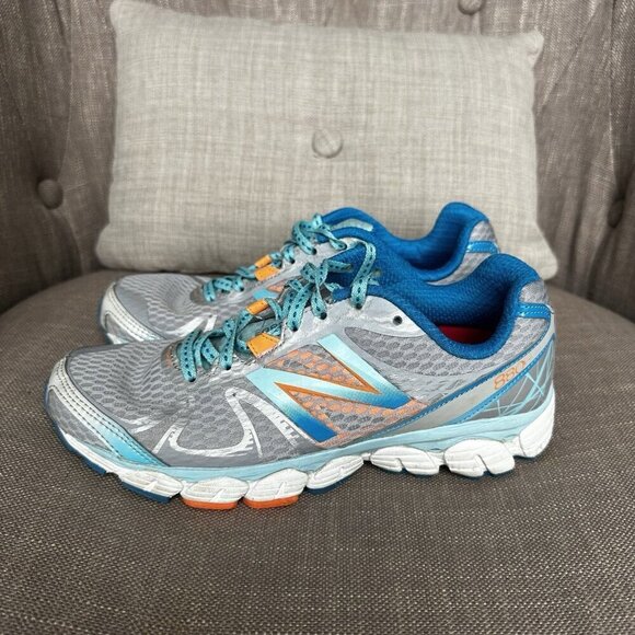 New Balance 880 v4 Womens Running Shoes Size 6.5 Blue Orange Sneakers Athletic - Picture 5 of 10